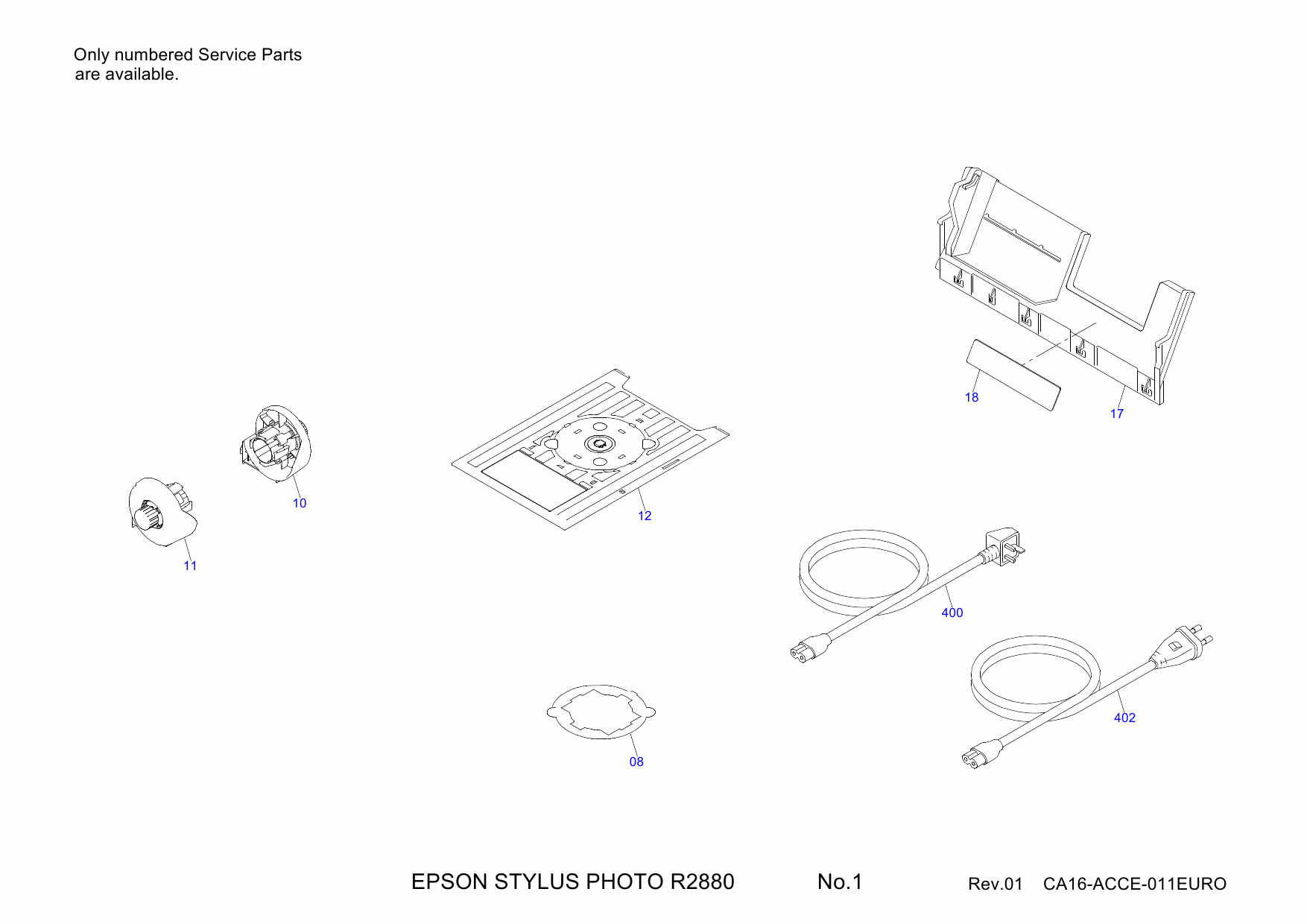 EPSON StylusPhoto R2880 Parts Manual-4